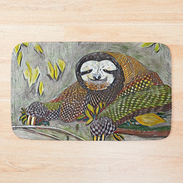 Item preview,  Abstract Jungle Sloth v4 designed and sold by Douglas Walker.