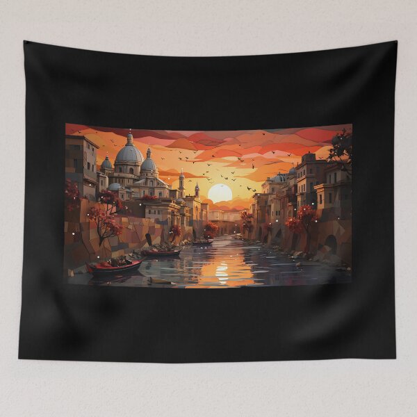 Item preview, Sunset Over the City designed and sold by FTS-Studio.