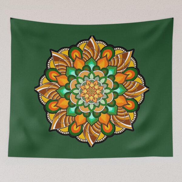Item preview, The Garden Mandala designed and sold by artedamensagem.