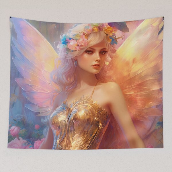 Item preview, Floral Garden Fairy 8 designed and sold by Red Witch Art.