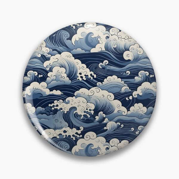 Item preview, Timeless Patterns: The Great Kanagawa. Premium Seamless Pattern Design designed and sold by HIKARI Creations.
