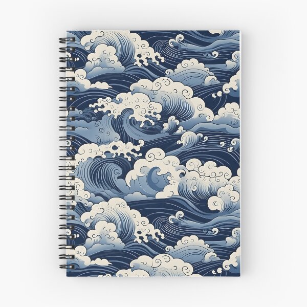 Item preview, Timeless Patterns: The Great Kanagawa. Premium Seamless Pattern Design designed and sold by HIKARI Creations.