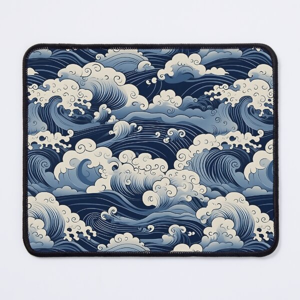 Item preview, Timeless Patterns: The Great Kanagawa. Premium Seamless Pattern Design designed and sold by HIKARI Creations.