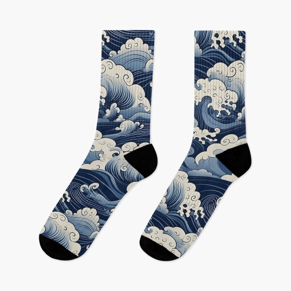 Item preview, Timeless Patterns: The Great Kanagawa. Premium Seamless Pattern Design designed and sold by HIKARI Creations.