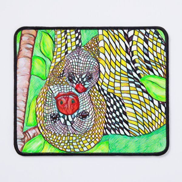 Item preview, Abstract Jungle Mother Sloth with Baby v1 designed and sold by Douglas Walker.