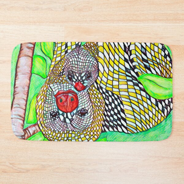 Item preview, Abstract Jungle Mother Sloth with Baby v1 designed and sold by Douglas Walker.
