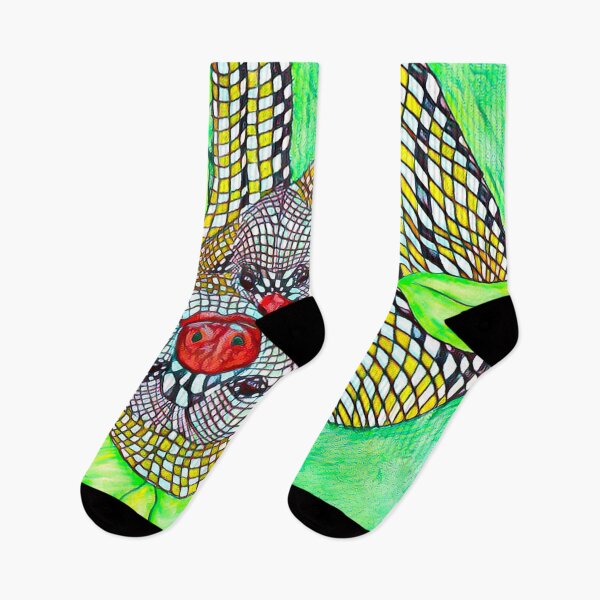Item preview, Abstract Jungle Mother Sloth with Baby v1 designed and sold by Douglas Walker.