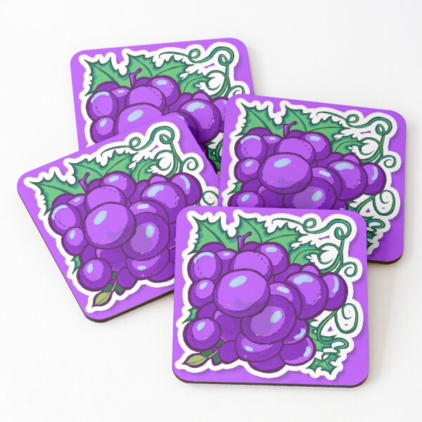 Item preview, Digital painting of a creative grape designed and sold by Corben-Z.