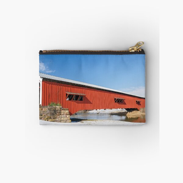 Item preview, Bridgeton Covered Bridge at Christmas designed and sold by Kenneth Keifer.