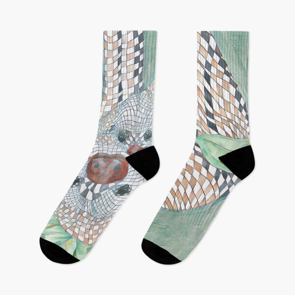 Item preview, Abstract Jungle Mother Sloth with Baby v2 designed and sold by Douglas Walker.