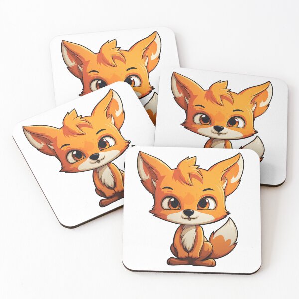 Item preview, cute fox looking at you designed and sold by sasukeja.