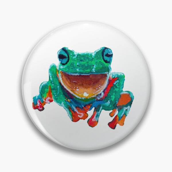 Item preview, Smiling Tree Frog  designed and sold by Ashleigh Matthis.