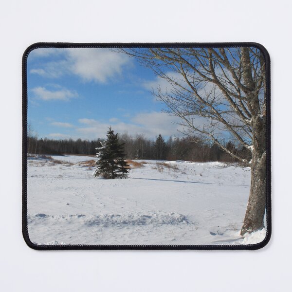 Item preview, Winter snowy country farmland landscape phptpgraphy designed and sold by naturematters.