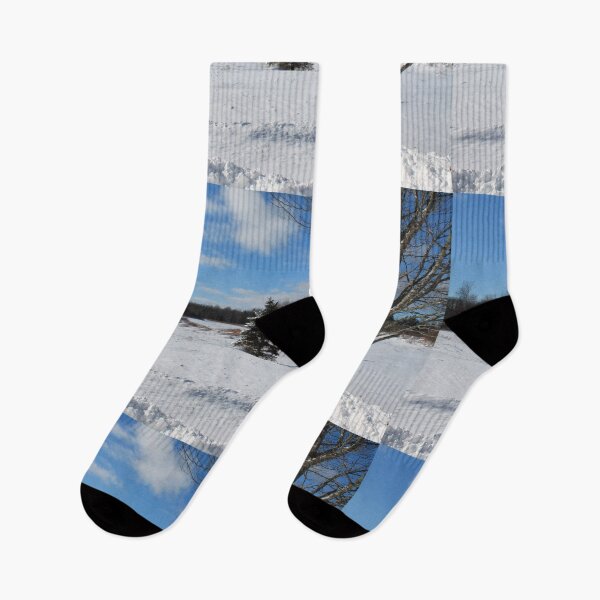Item preview, Winter snowy country farmland  landscape phptpgraphy designed and sold by naturematters.