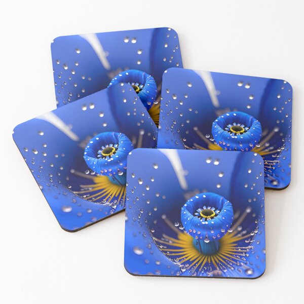 Item preview, blue flower designed and sold by Jean-François Dupuis.