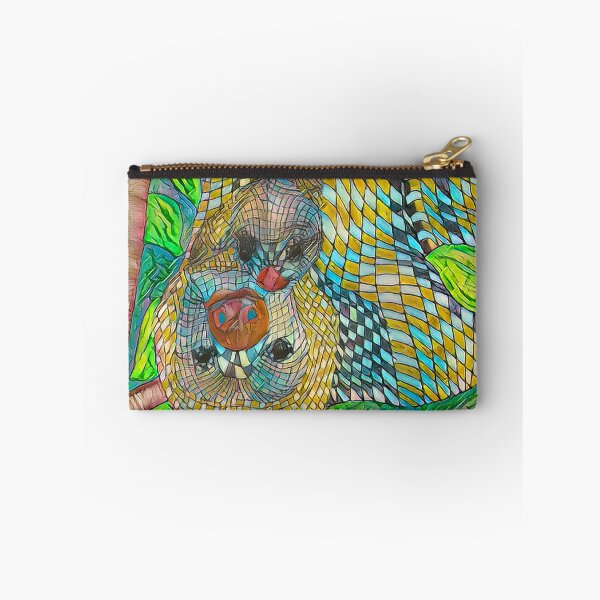 Item preview, Abstract Jungle Mother Sloth with Baby v4 designed and sold by Douglas Walker.
