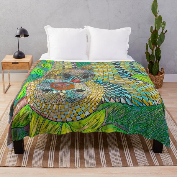 Item preview, Abstract Jungle Mother Sloth with Baby v4 designed and sold by Douglas Walker.