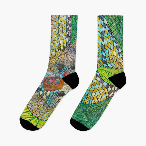 Item preview, Abstract Jungle Mother Sloth with Baby v4 designed and sold by Douglas Walker.