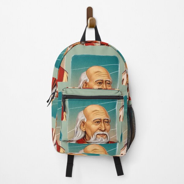 Item preview, Chinese Philosopher Laozi - green - illustration designed and sold by Litstoy.