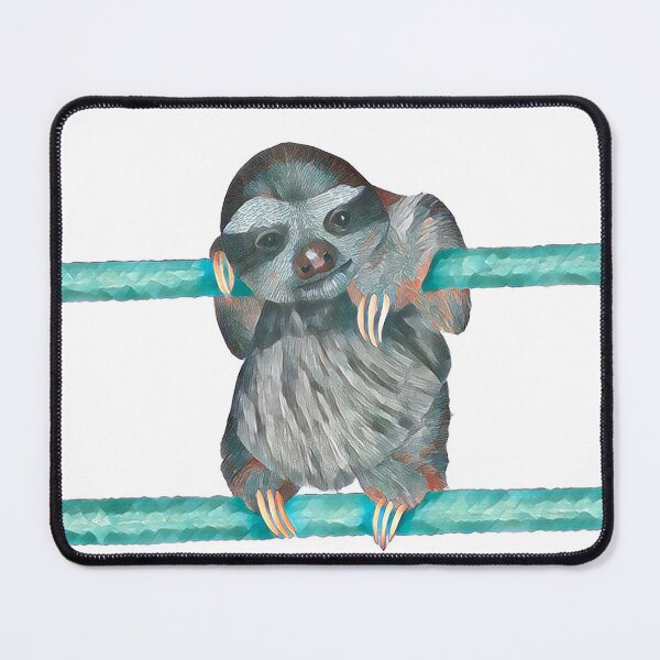 Item preview, Abstract Jungle Baby Sloth v2 designed and sold by Douglas Walker.