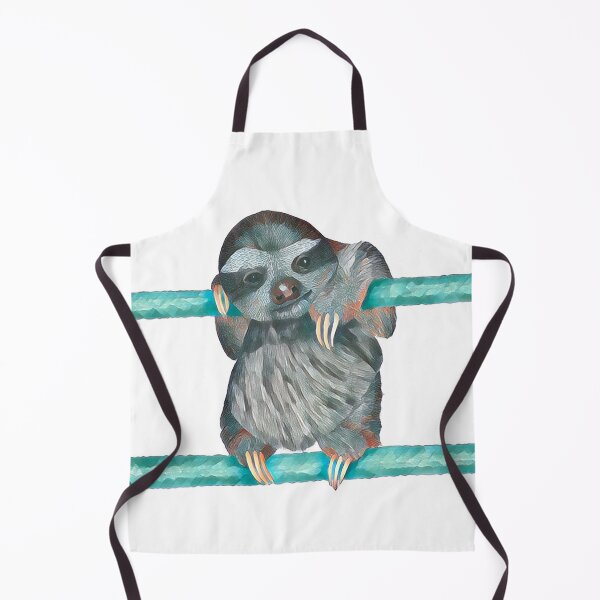 Item preview, Abstract Jungle Baby Sloth v2 designed and sold by Douglas Walker.