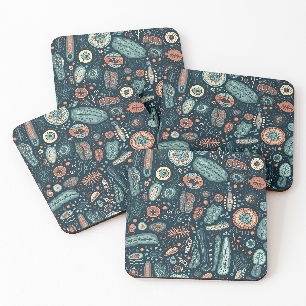 Item preview, Coasters (Set of 4) designed and sold by CryptoTBrand.