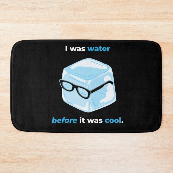 Item preview, Ice Cube I Was Water Summer Ice Drink designed and sold by MooonTees.