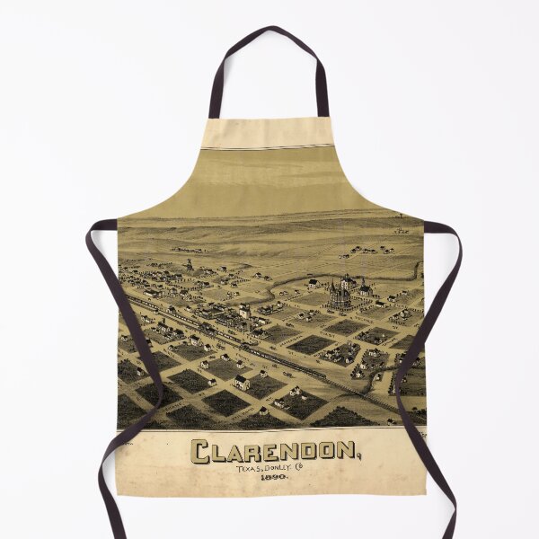 Item preview, Clarendon, Texas (1890) designed and sold by allhistory.