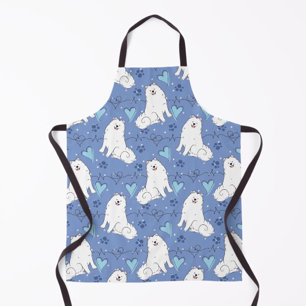 Item preview, Cute Samoyed Dog with Heart designed and sold by Lulupainting.