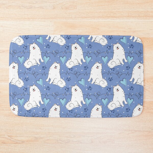 Item preview, Cute Samoyed Dog with Heart designed and sold by Lulupainting.