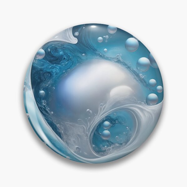 Item preview, Curvy swirl of pearls designed and sold by ArtyBuys.