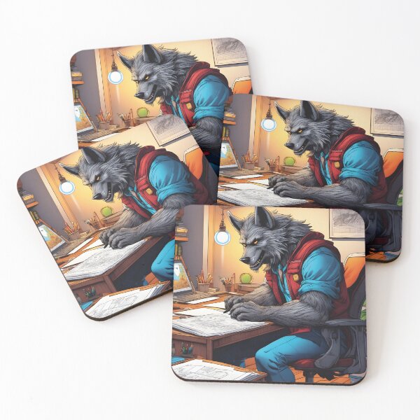 Item preview, Werewolf works in the home office designed and sold by Mauswohn.