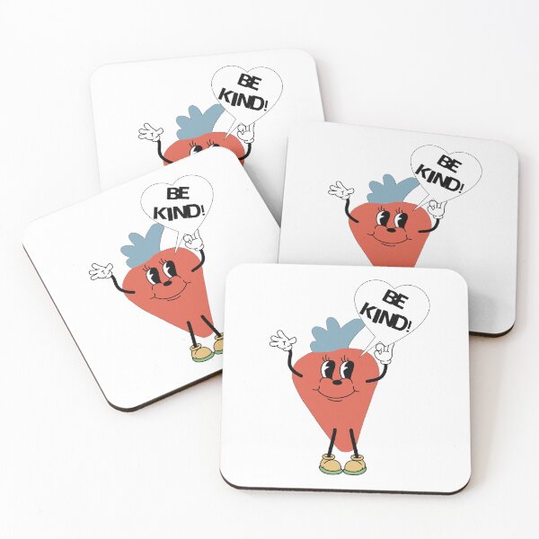 Item preview, Happy and Cute Strawberry Be kind designed and sold by ThiagoSDantas.