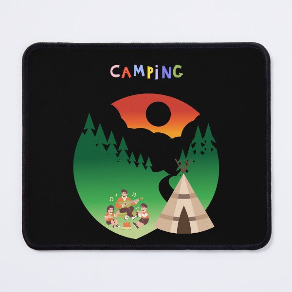 Item preview, Real Camping,Rest With Nature,Funny Gift. designed and sold by your-t-shirts55.