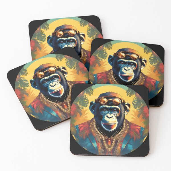 Item preview, Incredible Chimpanzee Art designed and sold by AbsoluteA.