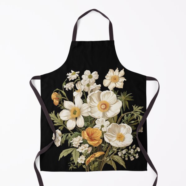 Item preview, White Wild Flowers Botanical Flower Nature designed and sold by ArtFromBeyond.