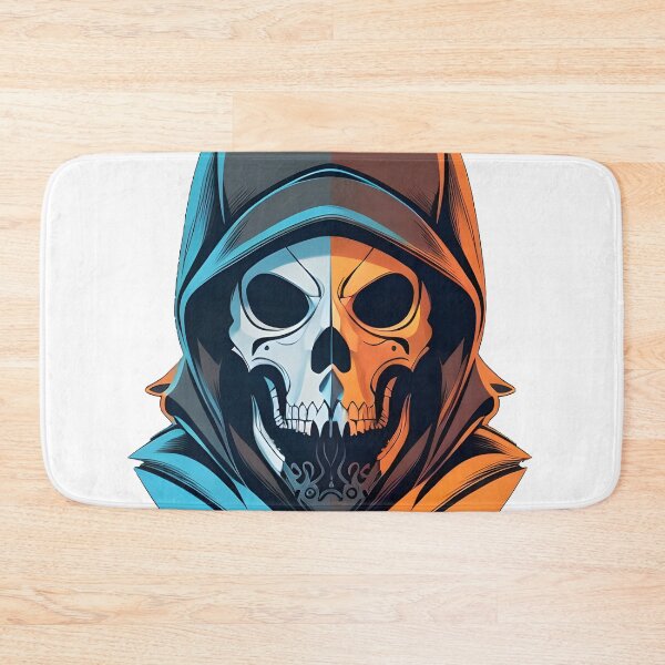 Item preview, Skeleton skull with hood designed and sold by BearsAndSkulls.