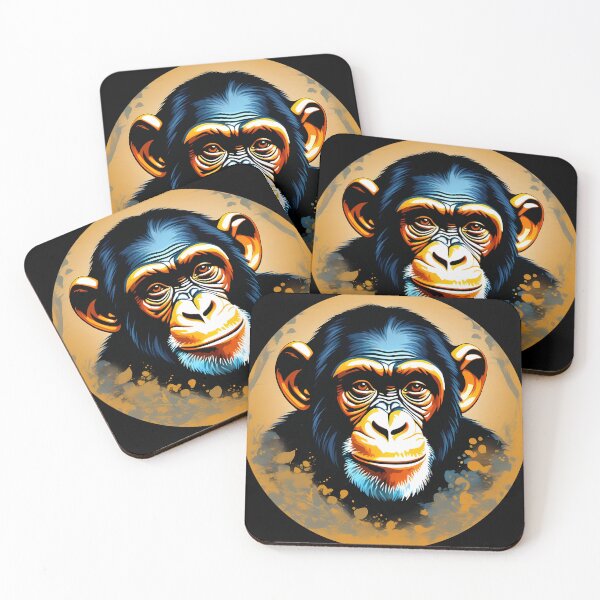 Item preview, Incredible Chimpanzee Art designed and sold by AbsoluteA.