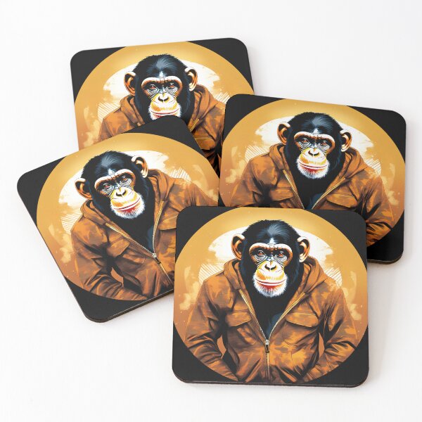 Item preview, Incredible Chimpanzee Art designed and sold by AbsoluteA.