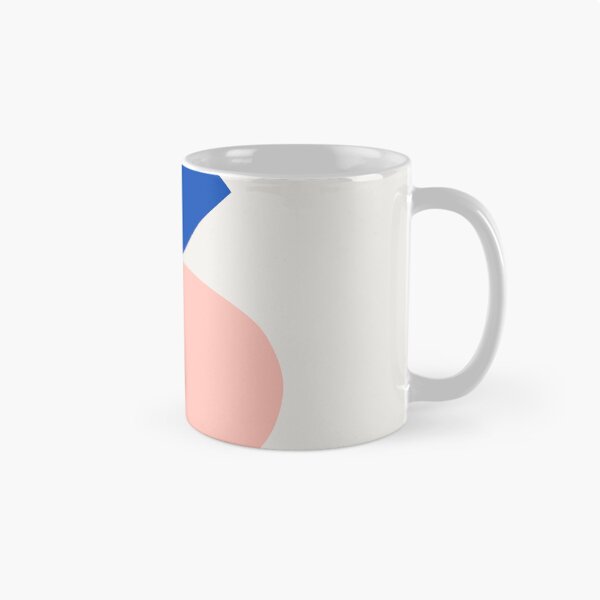 Item preview, Organic shapes pink and blue designed and sold by Geekline.