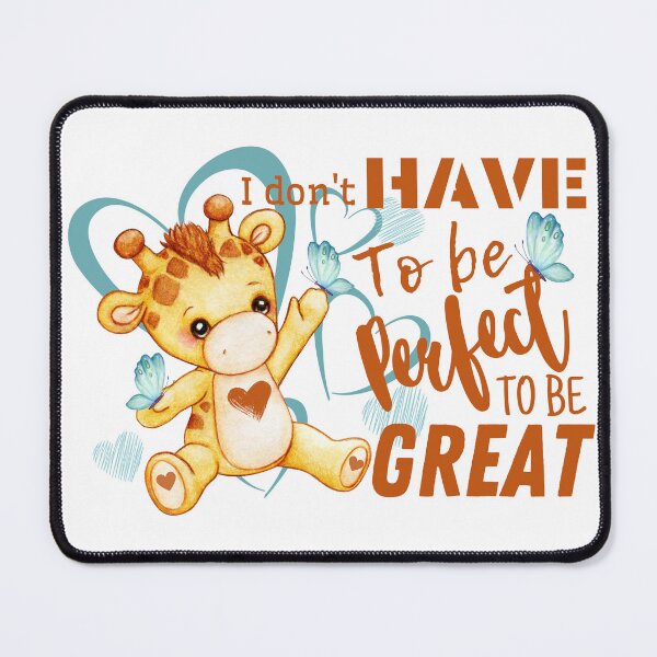 Item preview, Being great | Cute Giraffe | Affirmations designed and sold by Twinmommy Store.