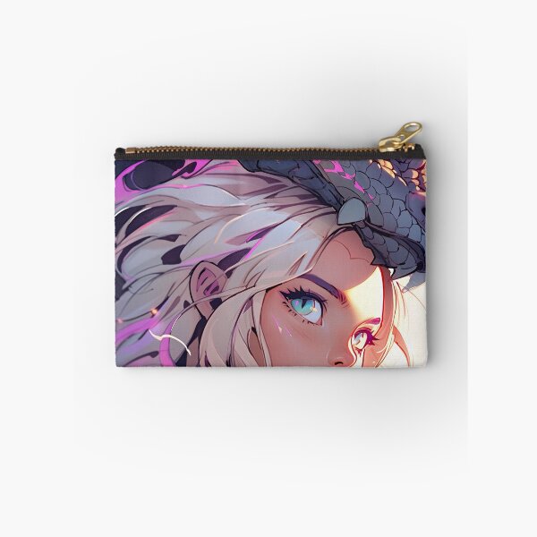Item preview, Cute Anime Girl and Dragon designed and sold by bubblegoth.