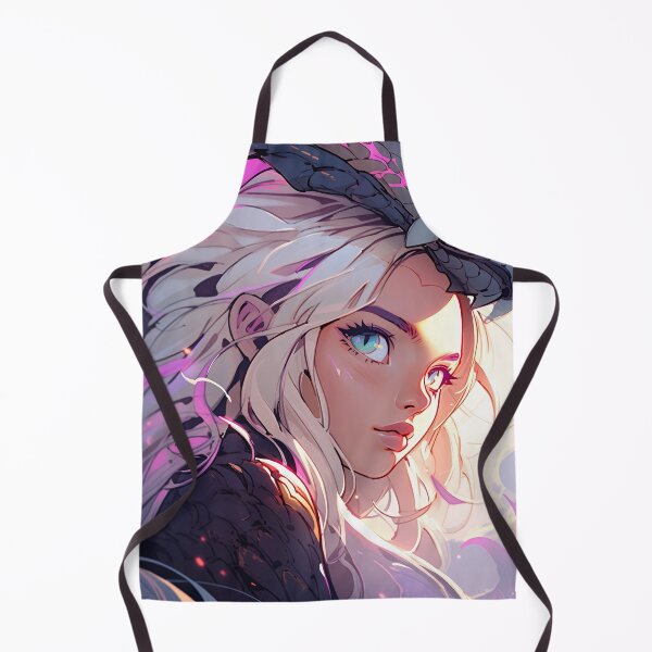 Item preview, Cute Anime Girl and Dragon designed and sold by bubblegoth.
