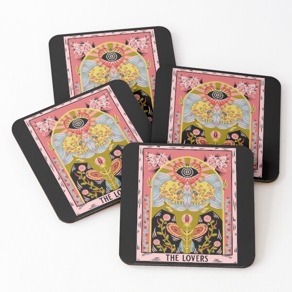 Item preview, The Lovers Tarot Card designed and sold by Chloë Ella Urbanczyk.
