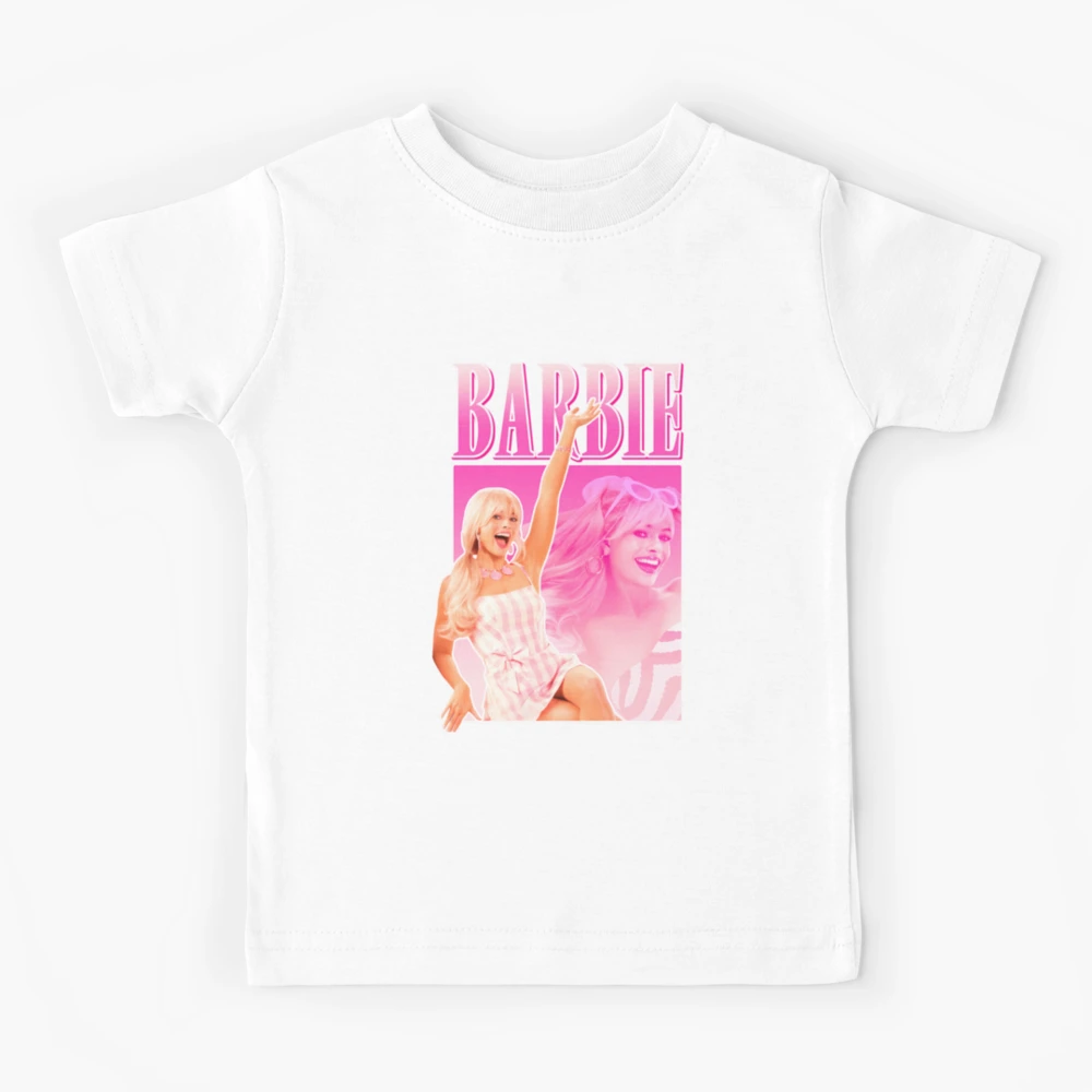 Barbie The Movie Margot Robbie Y2K Vintage  Kids T-Shirt for Sale