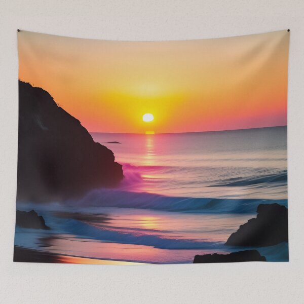 Item preview, Beautiful sunset digital print presented in a variety of mediums designed and sold by dcrc.