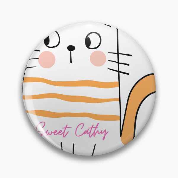 Item preview, Sweet cutty Cartoon cat chat kitten pet meow  feline kittens black love kitty designed and sold by Redkaone.