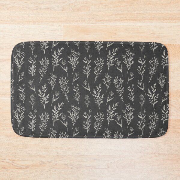 Item preview, Line Art Botanical Floral Seamless Pattern designed and sold by KleineFi.