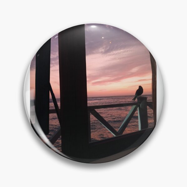 Item preview, sunset on pier designed and sold by keyshop19.