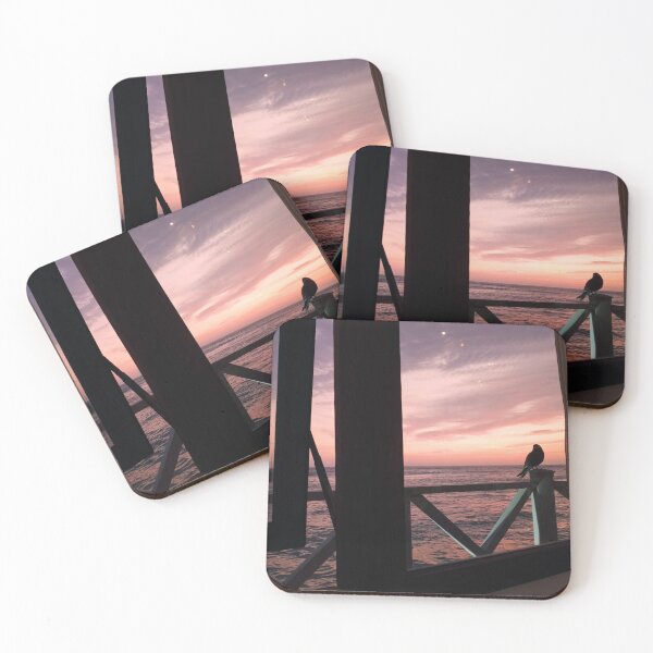 Item preview, sunset on pier designed and sold by keyshop19.